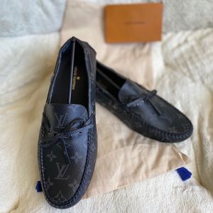 Louis Vuitton Arizona Moccassin (Monogram Eclipse)